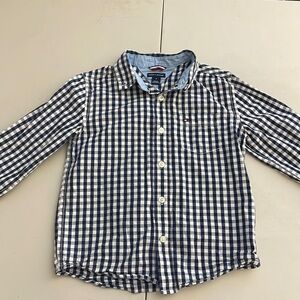 boys plaid button down shirt
